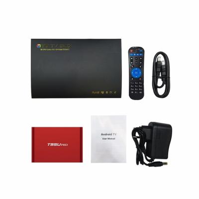 China Bluetooth 4.0 Google Android TV Box Octa Core T95U Dual Band Strong WIFI for sale