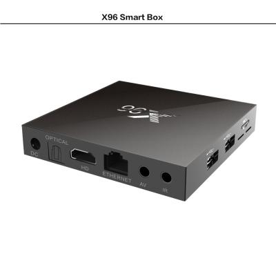 China Caja de Android TV de la base de Internet X96 Octa, caja elegante Wifi Kodi de Amlogic S905X TV en venta