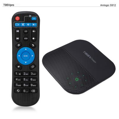 Chine Appui futé de matière plastique de noyau d'Octa de boîte de T95V Android TV 2.4G/5G WiFi à vendre