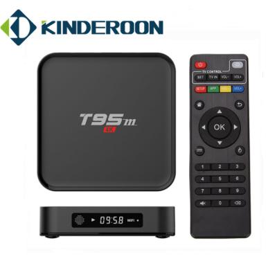 China WiFi T95M Acht Doos 5 van TV van Kernandroid - Kern GPU met de Videospeler van HD 4K Te koop