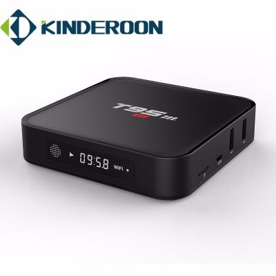 China Mini núcleo Android Media Player S905X 2GB do quadrilátero do PC T95M/definição de 16GB 4K à venda