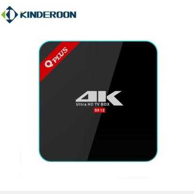 China Q plus Android-van de de Doosvierling van TV de Kern 2GB stampt Dubbele Band WIFI Android 7,1 HD- aanSpeler Te koop