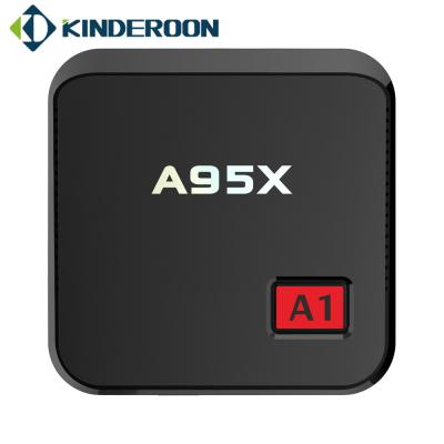 중국 A95X A1 S905X 쿼드 핵심 안드로이드 똑똑한 텔레비젼 상자 Kodi 4k 인조 인간 6.0 고속 HDMI 판매용