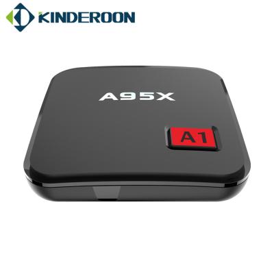 China Het Vakje A95X A1 S905X WIFI Kodi 4K 1GB RAM 8GB van TV van Google Android Dual Core Slimme ROM Te koop