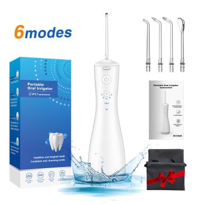 China Outdoor Teeth Cleaner with 250ML Tank 4 Modes and IPX7 Waterproof Continuous Use Rechargeable for 30 Days for sale