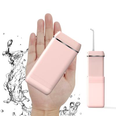 China New Model Hotel Design Teeth Cleaning Personal Care Pik Rechargeable Advanced Flosser Handle Control Water Ipx8 Flosser for sale