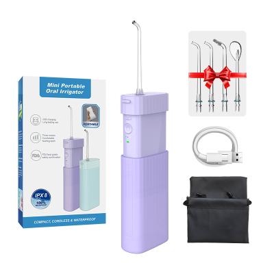 China 2021 hotel china cheap health usb rechargeable wireless waterproof oral irrigator for travel for sale