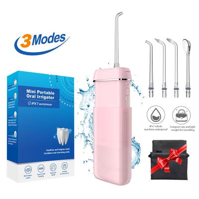 China Hotel Color Handle Flosser Ultra Health Products Ipx8 Multifunctional Oral Oral Water Mouth Cleaner for sale