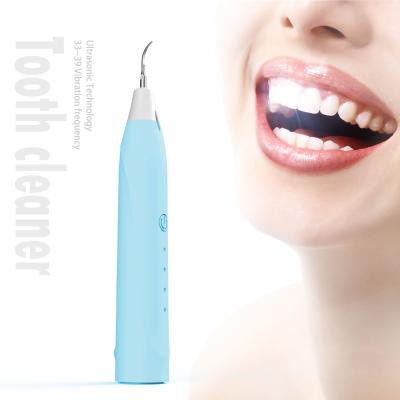 China Rechargeable Electric Ultrasonic Teeth Remover Cordless Stick Dent Stains Plaque Personal Care Tooth Remover Cordless Tooth Remover for sale