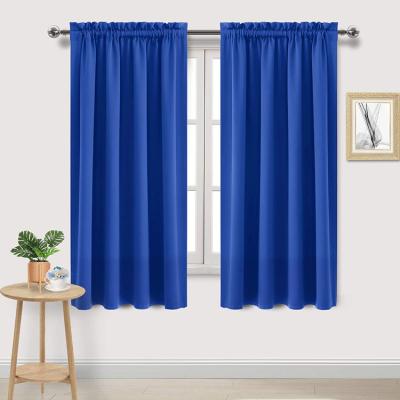 China Wholesale modern blackout curtains for bedroom heat insulation and shading curtain for sale