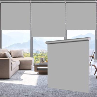 China Minimalist Window Blind Roller Shades , Thermal Insulated Fabric Roller Blinds For Windows for sale