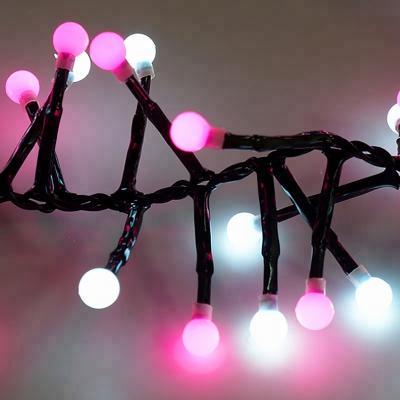 China Modern Outdoor Garden Tree Decoration Mini Ball LED Group Christmas Lights ALWAYS for sale