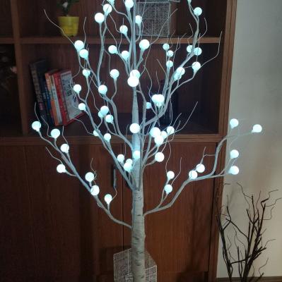 China Outdoor Decoration Christmas Tree Ball Led Lights Festival Decoration Led Christmas Tree Glitter Lit Light for sale