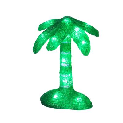 China Table Bedside Decoration Mini Led Palm Coconut Acrylic Modern Indoor ALWAYS Christmas Tree Lights for sale