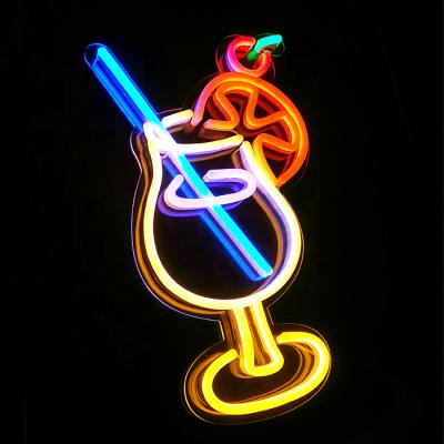 China Wholesale Plastic Custom Bar LED Electronic Lighted Acrylic Neon Sign for sale