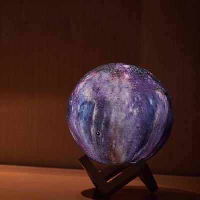 China Modern Moon Lamp 3D Lamp Star Galaxy Light Stand 3D Moon Lamp Moon Lamp Night Light with 16 Colors Galaxy for sale