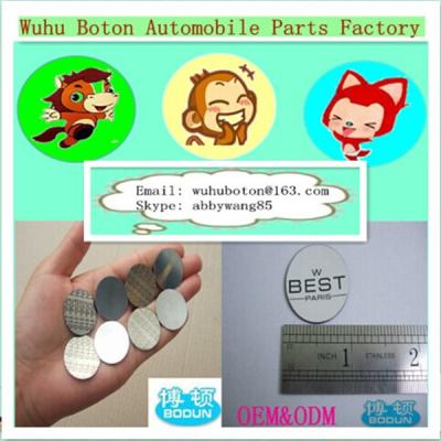 China Child Favorite Automatically Jumping Alloy Stamping Disc Toys Bimetal Jumping Disc Science Shape Memory Toy JD107 for sale