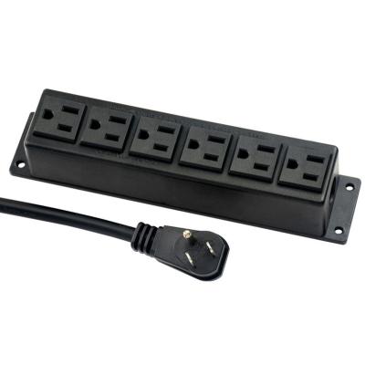 China Residential/Multi-Purpose 6 Socket Power Outlet In US/UK Standard Power Strip Furniture Hotel Outdoor Tabletop Project for sale