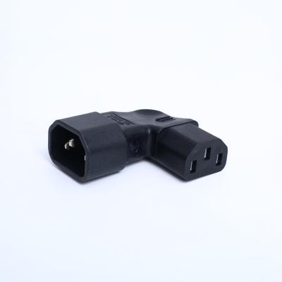 China LAPTOP Quality Safe C13 14 To Turn Right IEC320 AC Power Adapter Connector Plug for sale