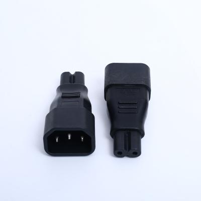 China Safe Computer Quality C14 Male To C7 Power Adapters Connector Plug for sale