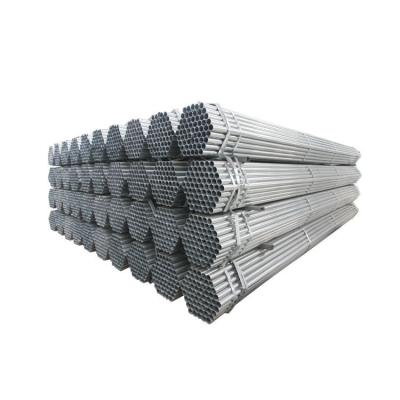 China Fluid Pipe schedule 40 tensile strength Round hollow carbon steel ERW welded gi pipe and galvanized tube standard length in philippines for sale