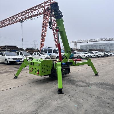 China Other Remote Control Mobile Retractable Light Crawler Rubber Spider Crane Enter Elevator Crawler Roof Spider Type for sale