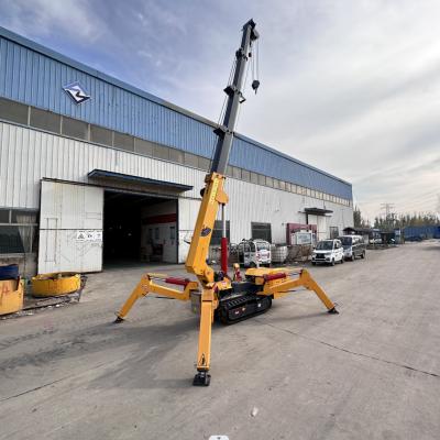 China The Other Multi-functional Small Crawler Crane Interior Renovation Installation Lift Mini Hydraulic Spider Spider Crane for sale