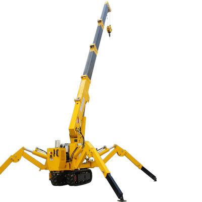 China Other Promotional Telescopic Boom Spider Crane 8 Ton Lifting Machinery Crawler Crane for sale