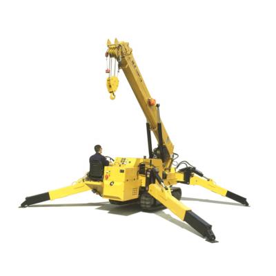 China Other Class Indoor Spider Crane With New Quotes 360 Degree Rotation 3t Building Construction Spider Municipal Lifting Cranes for sale