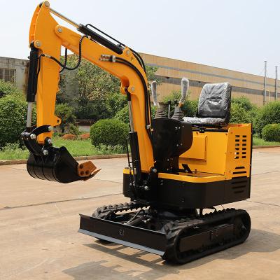 China Cultivate New Price 1 Ton 1 Ton Mini Excavator Digging Hydraulic Small Digger Machine Prices micro for sale