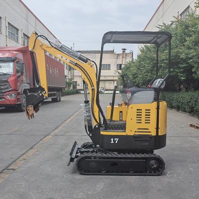 China Farms Mini Excavator Digger 1 Ton Micro Excav High Quality Used Excavator 1.7 Ton 2 Ton For Sale Escabadora Mini Digger for sale