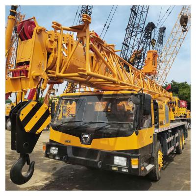 China CRANE TRUCK Chinese Famous Brand Machinery Rolled Crane Truck Mobile Crane 50t 25 Ton Truck Crane for sale