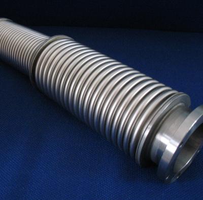 China Corrugated Air Metal Hose / Dexible Metal Bellows for sale