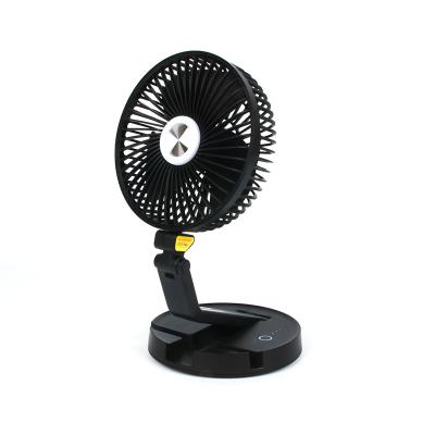 China Foldable New Mini Electronic USB Chargeable Foldable Fans With Light for sale