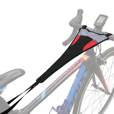 China Customized Bicycle Sweat Absorbs Prevent Bike Frame Guard Sweat From Corrosion For Bicycle Trainer Indoor Cycling Training for sale