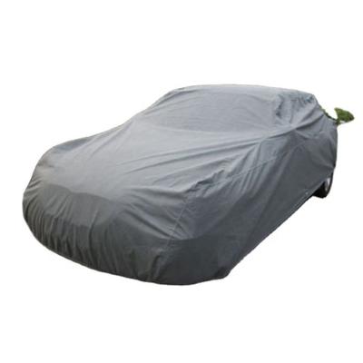 China Front and back edge with rubber band multi layer car covers for outdoor storage for sale