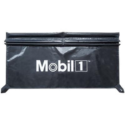 China Brief & Single color sandbag fixed pvc tarpaulinl with automatic fleece fender cover for sale