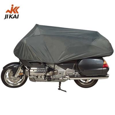 China Warterproof Motorcycle Half Cover Outdoor Sun Protection Motorcycle Tent Silver Cool Cover for sale