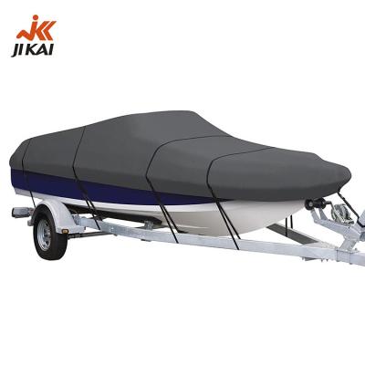 China Durable Cover Yacht Waterproof Jet Ski Boat Dust Cover For V-Hull Tri Hull for sale