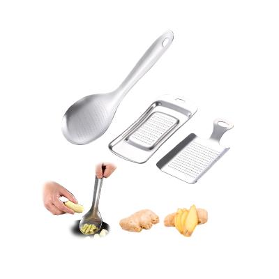 China Sustainable Professional Stainless Steel Kitchen Instrument Ginger Garlic Chopper Mincer Press Mill Mud for sale