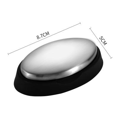 China Wholesale Magic Soap Stainless Steel Smell Remover Bar Soap Metal Base Cleaning Soap for sale