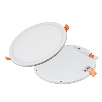 China Narrow desktop edge design led slim panel light, round led panel, led slim panel light 15W LED panel light for sale