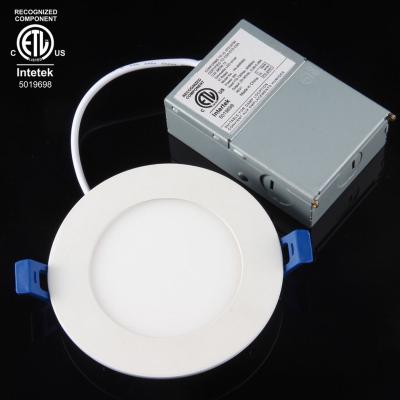 China Modern 4 Inch LED Panel Light With Junction Box With IC Approved Super Slim LED Type Panel Light for sale