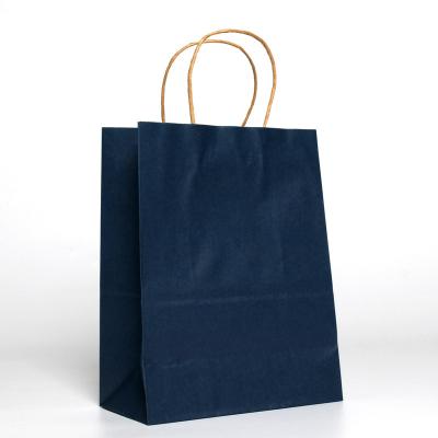 China Cheap Foldable Eco-Friendly Gift Shopping Tote Bag Custom Wholesale Custom Kraft Paper Recyclable for sale