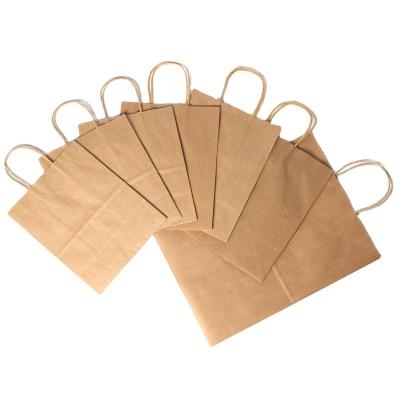 China New Arrival Cheap Custom Foldable Biodegradable Food Grade Kraft Paper Packaging Bag Recyclable for sale