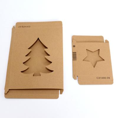 China Cheap Price High Quality Recyclable Waterproof And Moistureproof With Window Recycled Kraft Paper Gift Box for sale