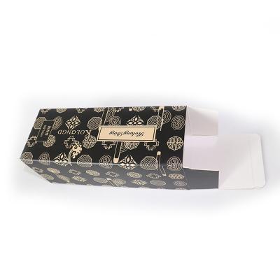 China Luxury Square Reused Flip Top Fragrance Packaging Box Foldable High Quality Materials Factory Sale Small for sale