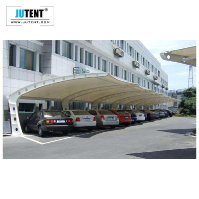 China Waterproof Outdoor Fire Retardant Wholesale Car Parking Canopy Garden Shed UV-Resistance Parking Canopy For Sale for sale