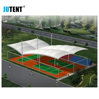 China Fabric Structures Stadiumroofing Stadium Roof Membrane Tensile Structure Shell Design for sale