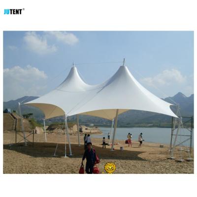 China Flame Retardant UV-Resistance Jutent Architecture ETF /pvdf/pvc Swimming Pools Cover Sunshade Membrane Oscillating Structure Waterproof for sale